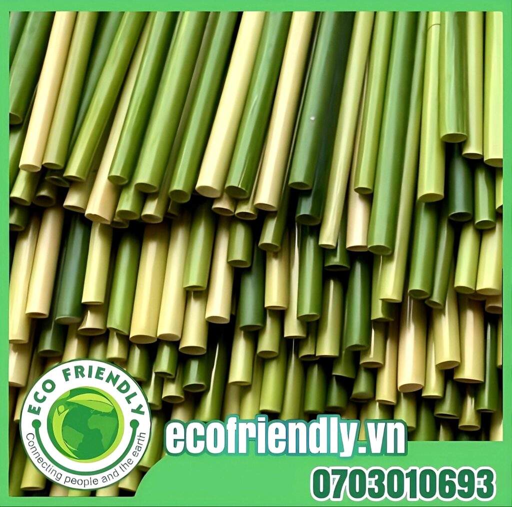 What are the types of grass straws available today?