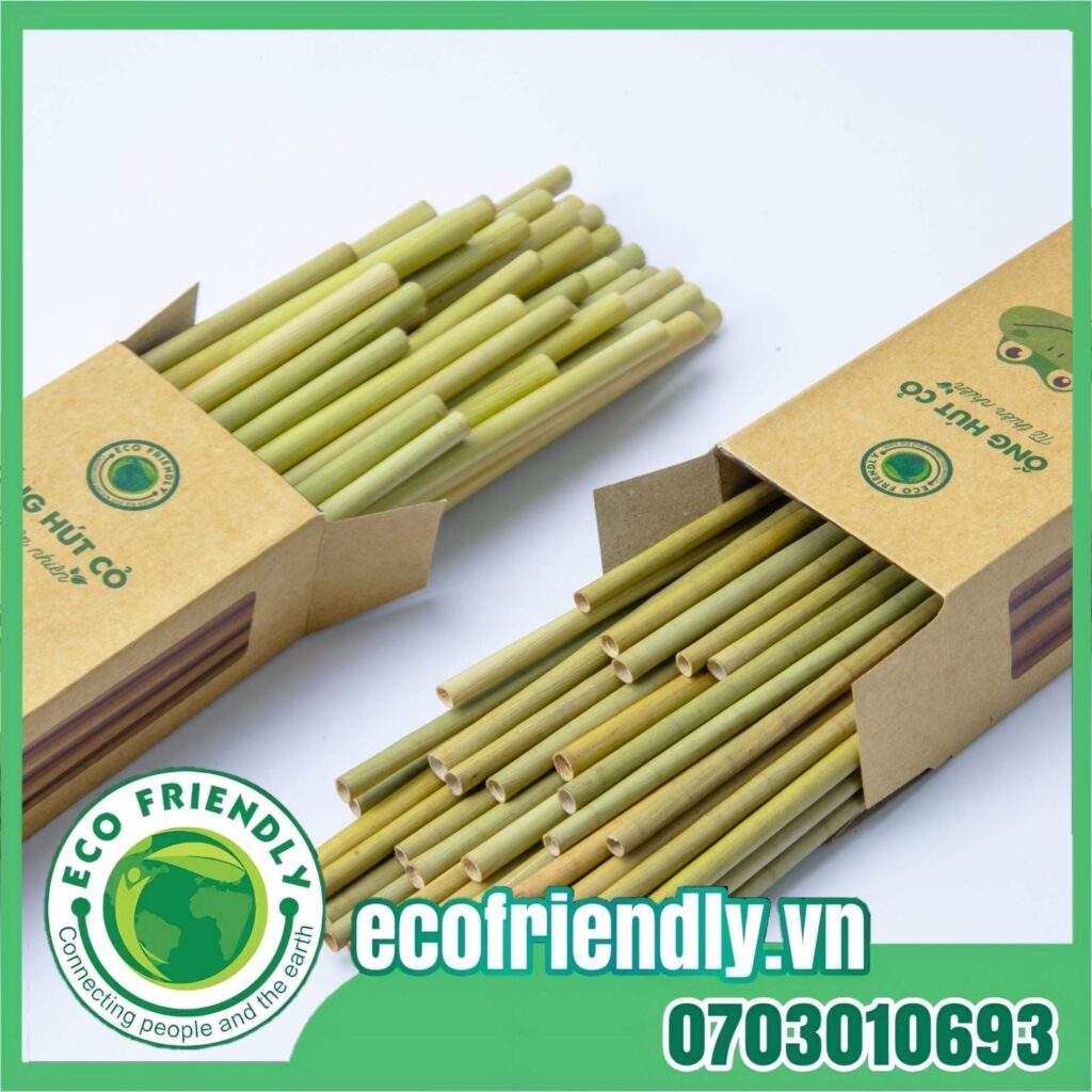 grass straws helps to gain the affection of customers